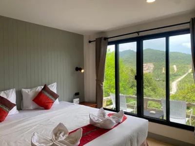 Superior Double or Twin Room with Mountain View — Phangan Utopia Resort